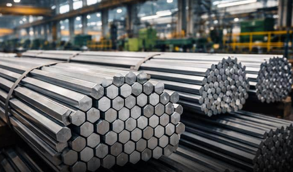 Hex steel bars